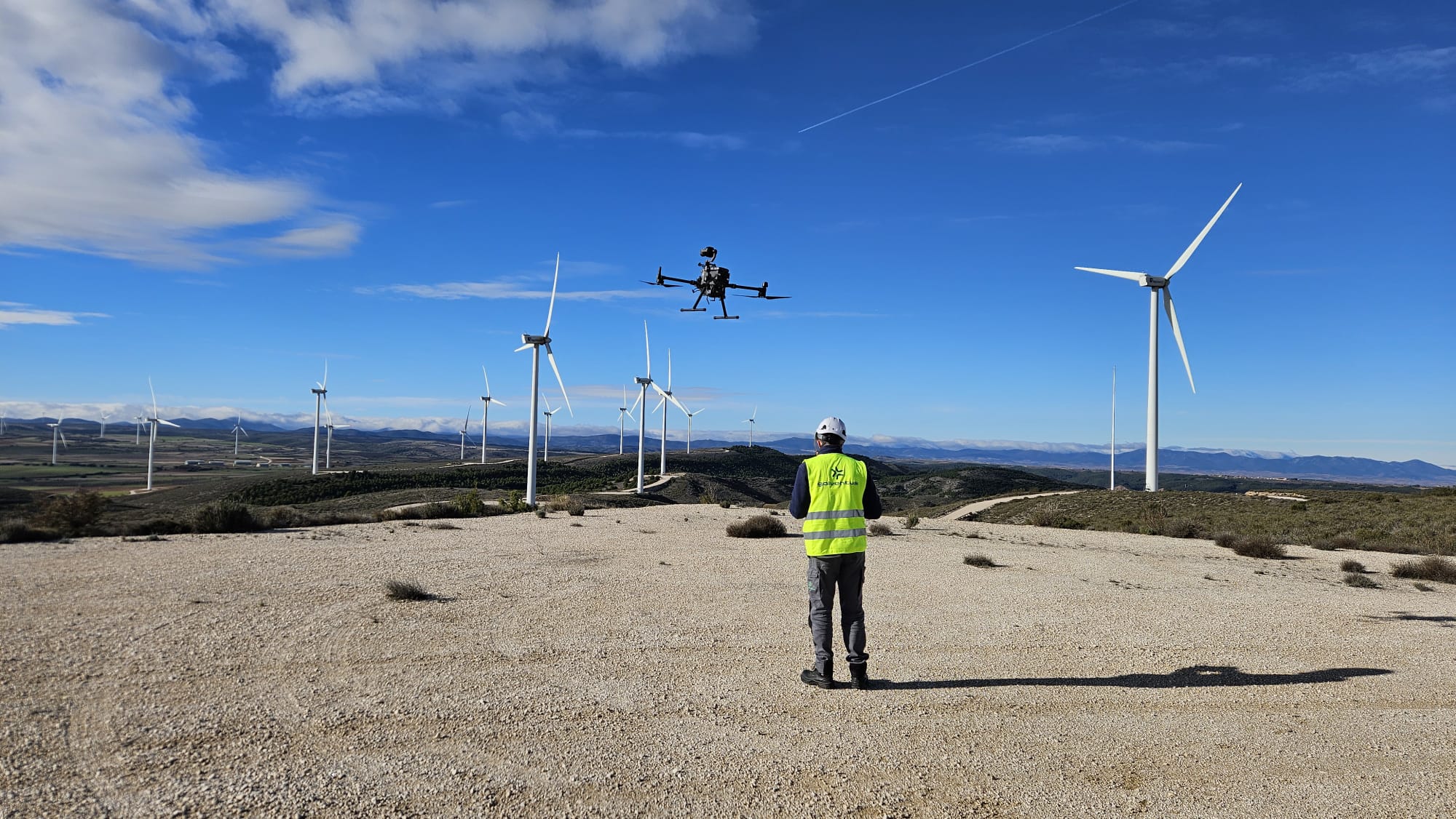 Foto inspeccion dron